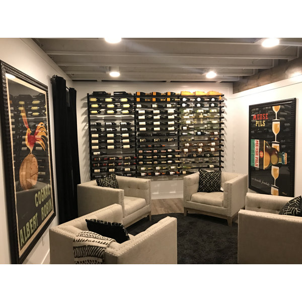 Latitude Run® Candrea 90 Bottle Wall Mounted Wine Bottle Rack & Reviews